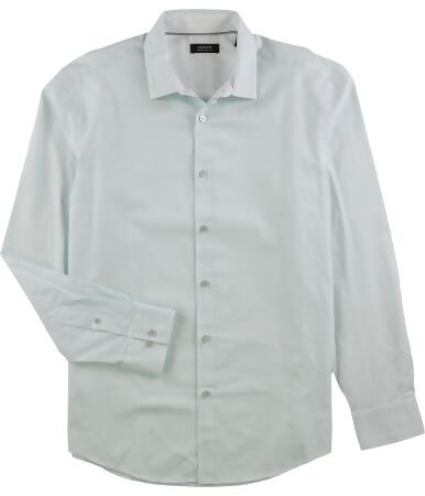 Alfani Mens Geometric Button Up Shirt - M