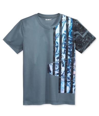 William Rast Mens Colorblock Graphic T-Shirt - L