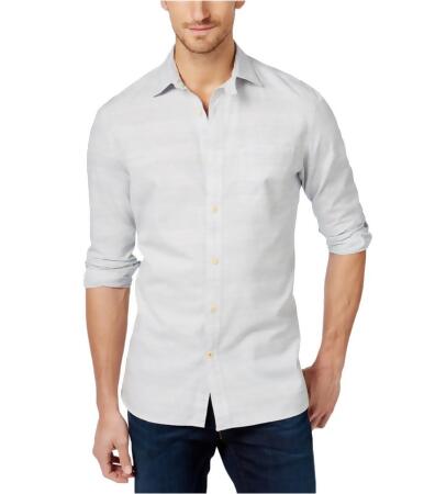 Tommy Hilfiger Mens Logan Space-Dye Button Up Shirt - 2XL