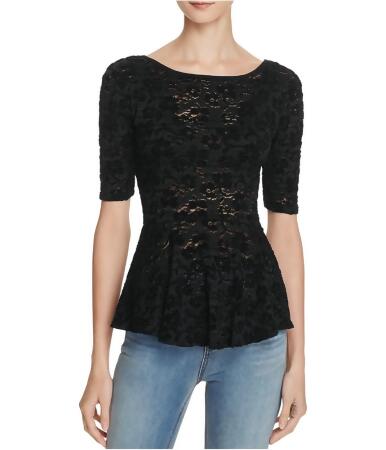 Free People Womens Peplum Pullover Blouse - M