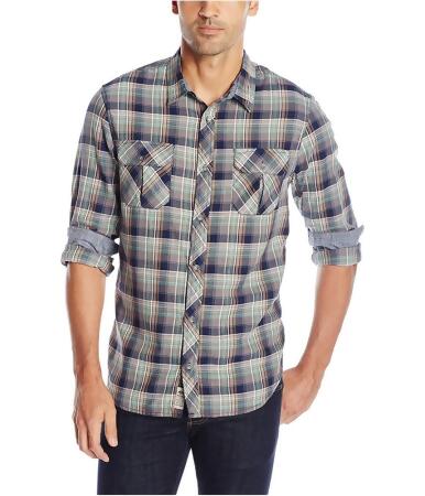 Buffalo David Bitton Mens Long Sleeve Button Up Shirt - S