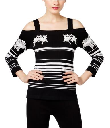 I-n-c Womens Cold Shoulder Knit Sweater - XL