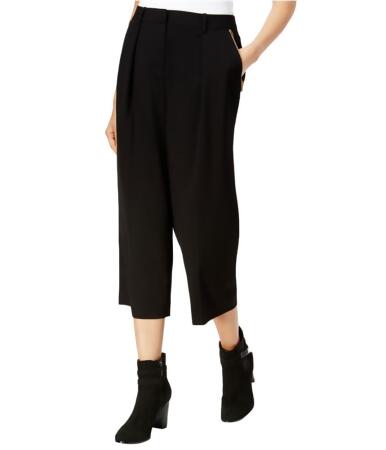Calvin Klein Womens Cropped Wide Leg Casual Trousers - 8