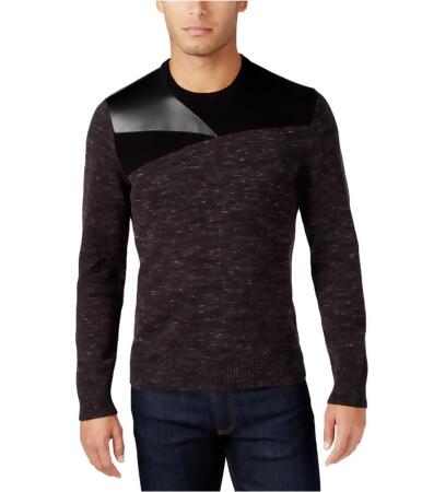 I-n-c Mens Mixed Media Pullover Sweater - M