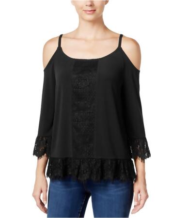 I-n-c Womens Cold-Shoulder Knit Blouse - 2XL