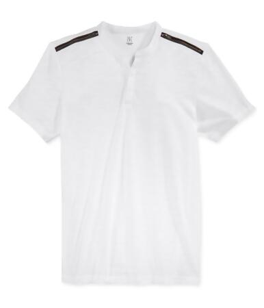 I-n-c Mens Ciao Shoulder-Zip Henley Shirt - L