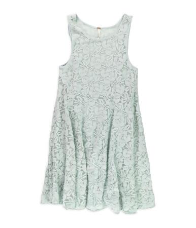 Free People Womens Miles Of Lace Shift Dress - S