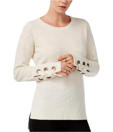 Bar Iii Womens Grommet Detail Pullover Sweater - S