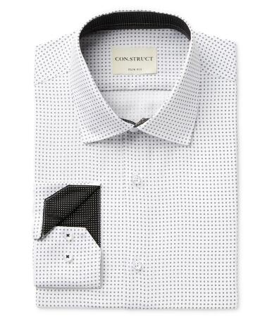 Con.struct Mens Print Button Up Dress Shirt - 16
