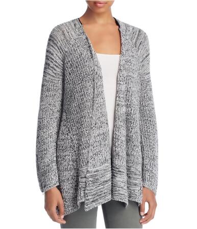 Heather Womens Zipper Sleeve Cardigan Sweater - L