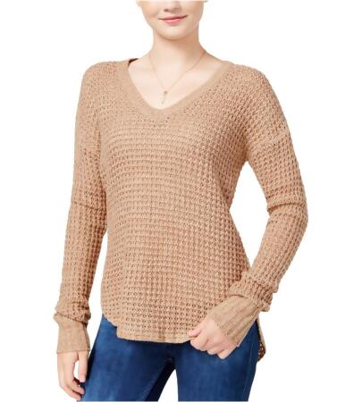 Ultra Flirt Womens Marled Knit Sweater - L