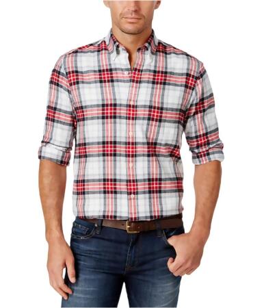 John Ashford Mens Long Sleeve Button Up Shirt - XL