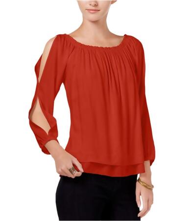 Sanctuary Clothing Womens Textured Pullover Blouse - XL