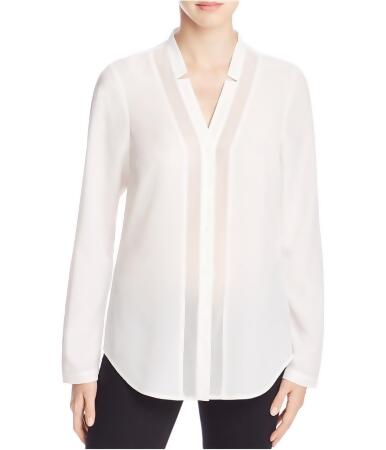 Finity Womens Long Sleeve Button Up Shirt - 2