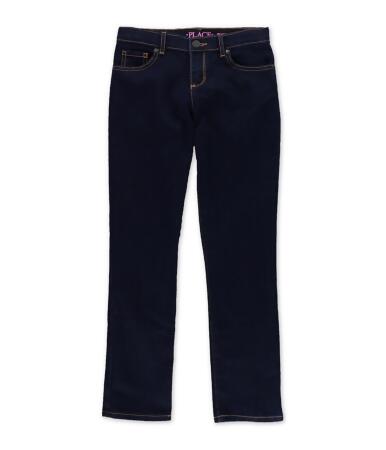 The Children's Place Girls Dark Wash Skinny Fit Jeans - 6X