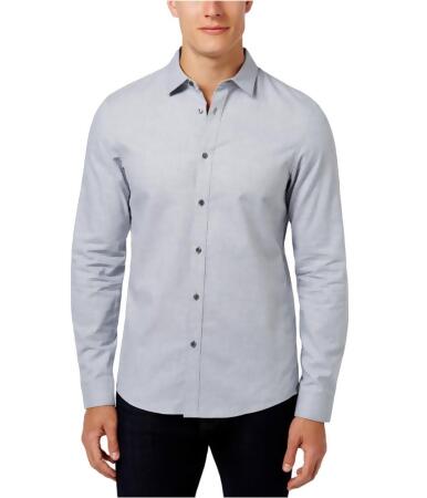 Michael Kors Mens Martin Polka Dot Button Up Shirt - XL