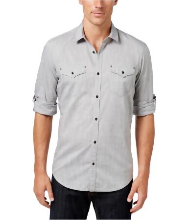 I-n-c Mens Long Sleeve Button Up Shirt - XL