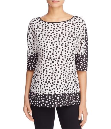 Finity Womens Polka Dot Pullover Blouse - 4