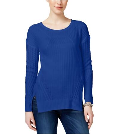 Bar Iii Womens Mixed Knit Pullover Sweater - M