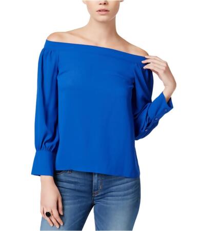 Bar Iii Womens Off The Shoulder Pullover Blouse - XS