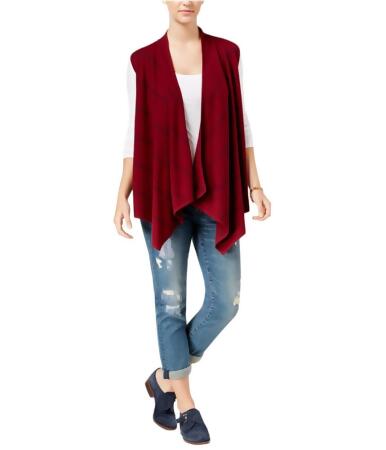 Tommy Hilfiger Womens Harper Draped Cardigan Sweater - 2XL