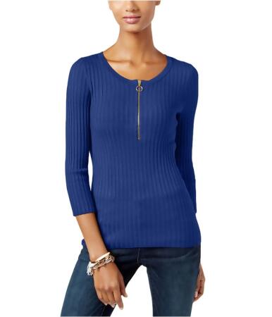 I-n-c Womens Ribbed Pullover Sweater - M
