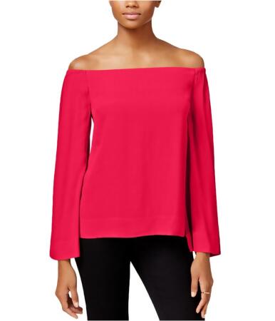 Rachel Roy Womens Textured Knit Blouse - M