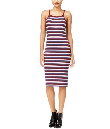Kensie Womens Ribbed Bodycon Dress - L