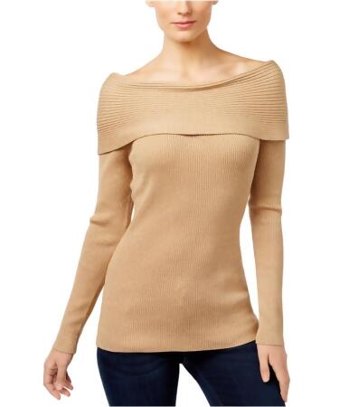 I-n-c Womens Metallic Pullover Sweater - L