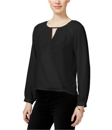 Bar Iii Womens Faux Wrap Pullover Blouse - XL