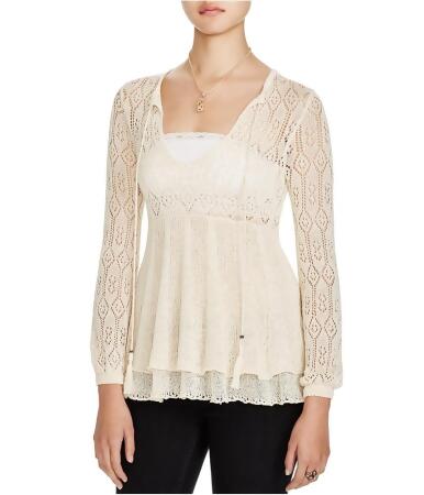 Free People Womens Knir Pullover Blouse - S