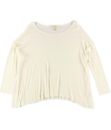 Ralph Lauren Womens Waffle-Knit Basic T-Shirt - S