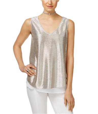 I-n-c Womens Shimmery Pullover Blouse - M