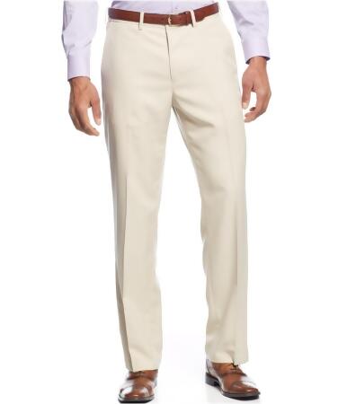 Haggar Mens Micro Check Dress Slacks - 36