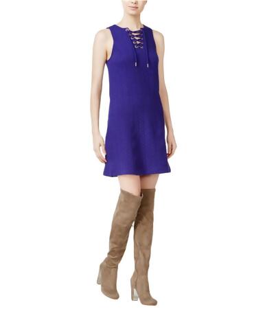 Kensie Womens Cable A-Line Dress - M
