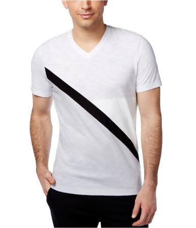 I-n-c Mens Odysseus Spliced Basic T-Shirt - 2XL