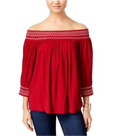 I-n-c Womens Off The Shoulder Pullover Blouse - XL