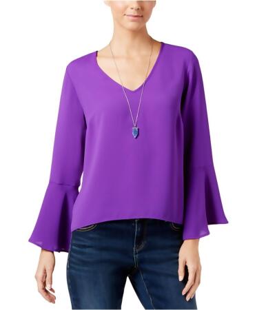 I-n-c Womens Bell Sleeve Pullover Blouse - 2XL