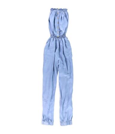 American Rag Womens 70'S Chambray Jumpsuit - M
