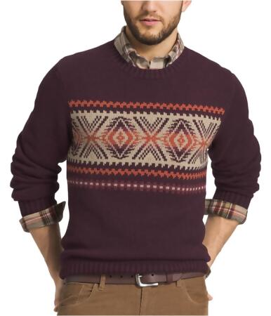 G.h. Bass Co. Mens Geometric Striped Pullover Sweater - XL