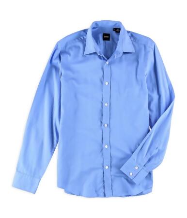 Hugo Boss Mens Textured Button Up Shirt - M