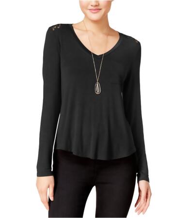 Belle Du Jour Womens Necklace Pullover Blouse - S