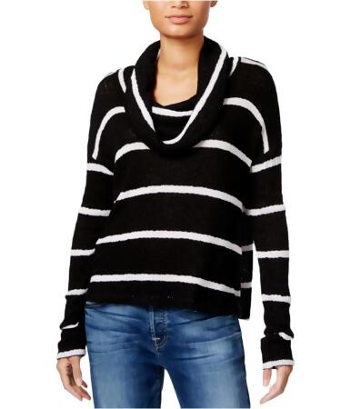 Chelsea Sky Womens Striped Knit Sweater - S