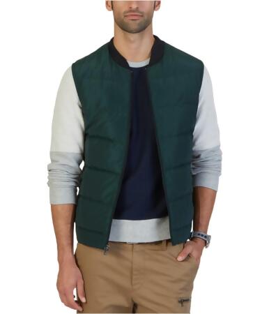 Nautica Mens Sleeveless Quilted Vest - L