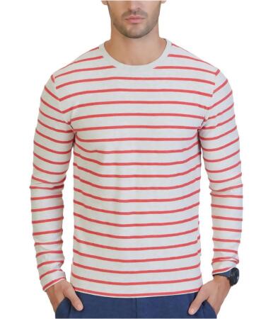 Nautica Mens Textured Slim Fit Basic T-Shirt - 2XL
