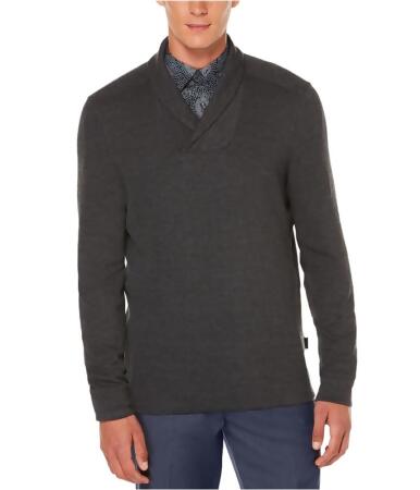 Perry Ellis Mens Textured Knit Sweater - M