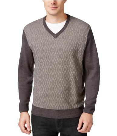 Weatherproof Mens Diamond Pullover Sweater - M