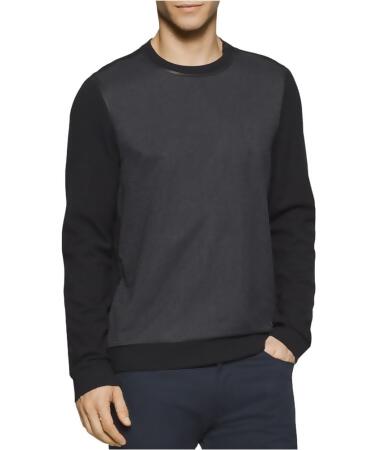 Calvin Klein Mens Ponte Stripe Pullover Sweater - XL