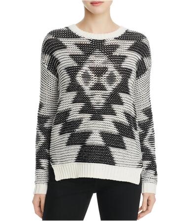 Elan Womens Aztec Knit Sweater - S