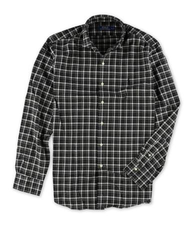 Ralph Lauren Mens Checked Button Up Shirt - L